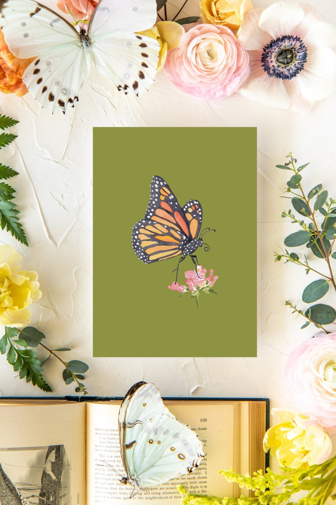 Monarch Butterfly Print