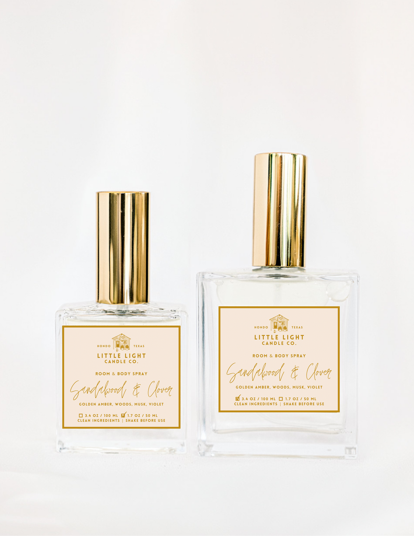 Sandalwood & Clover Room & Body Spray