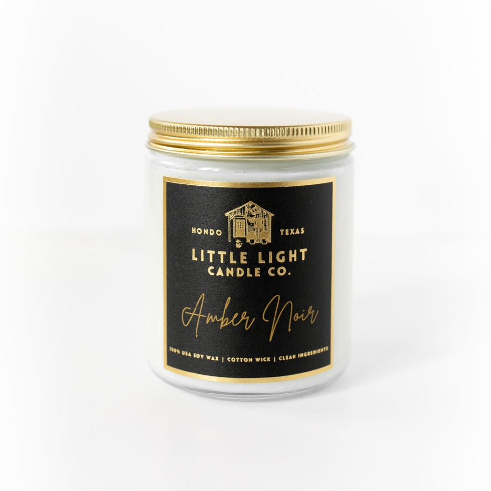 Amber Noir Jar
