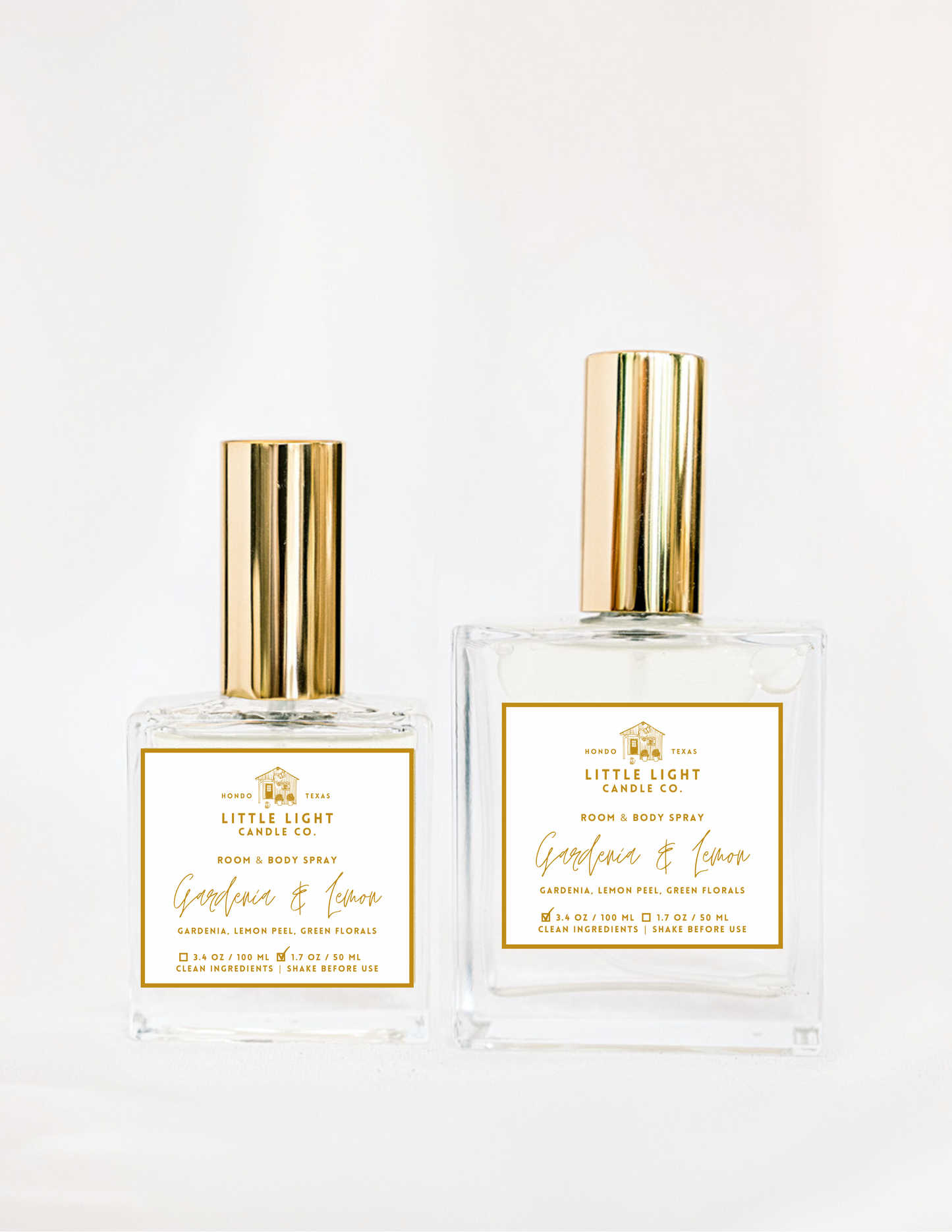 Gardenia & Lemon Room & Body Spray