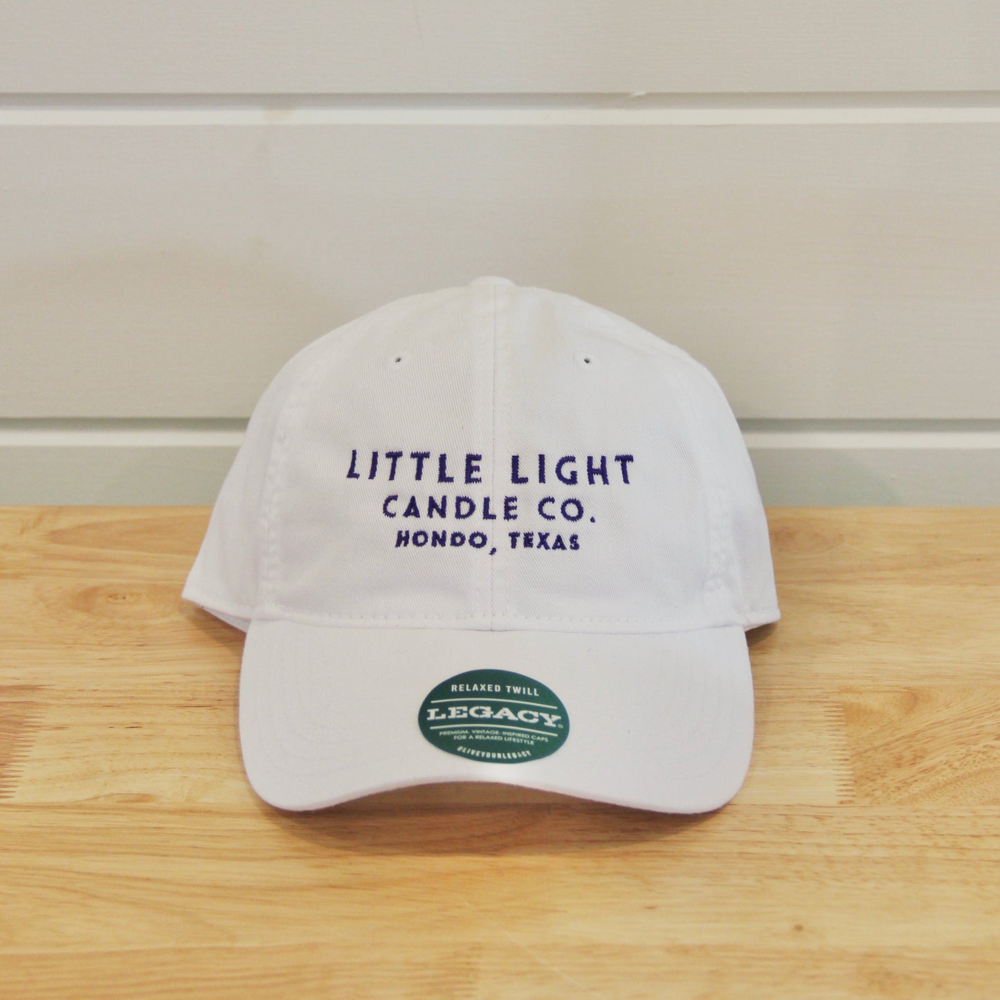 White & Purple Cap