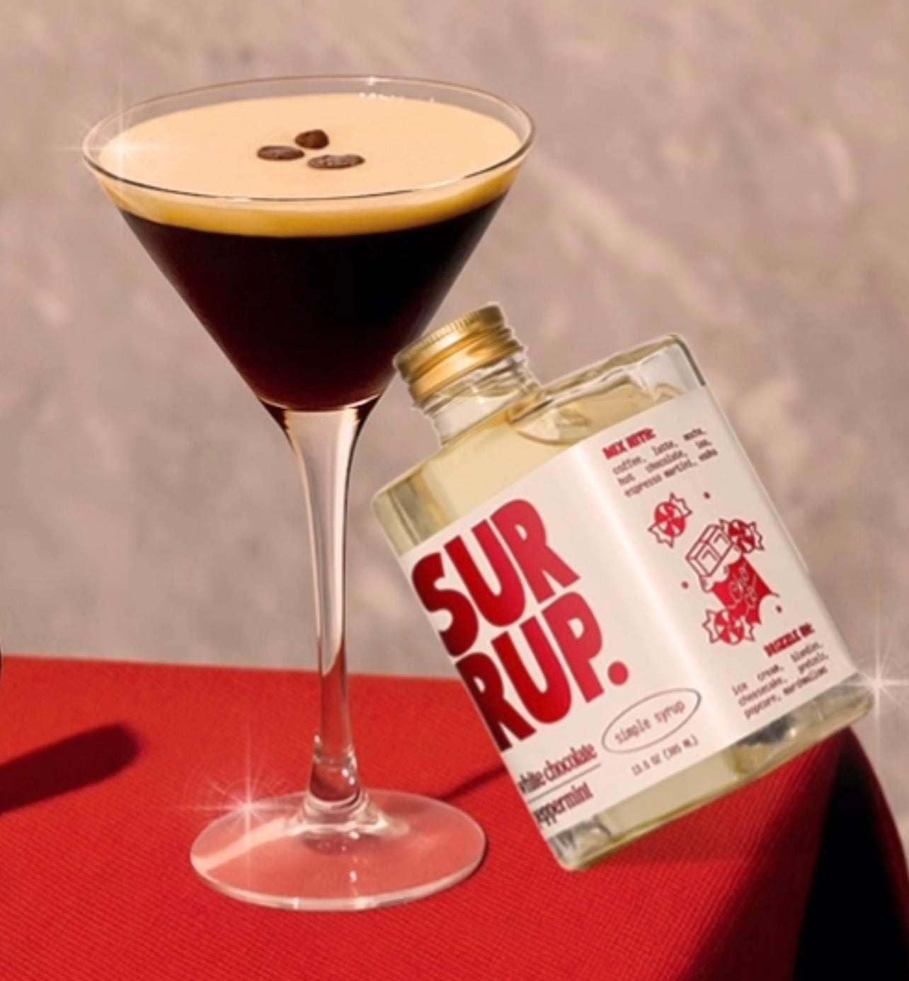 White Chocolate Peppermint Syrup