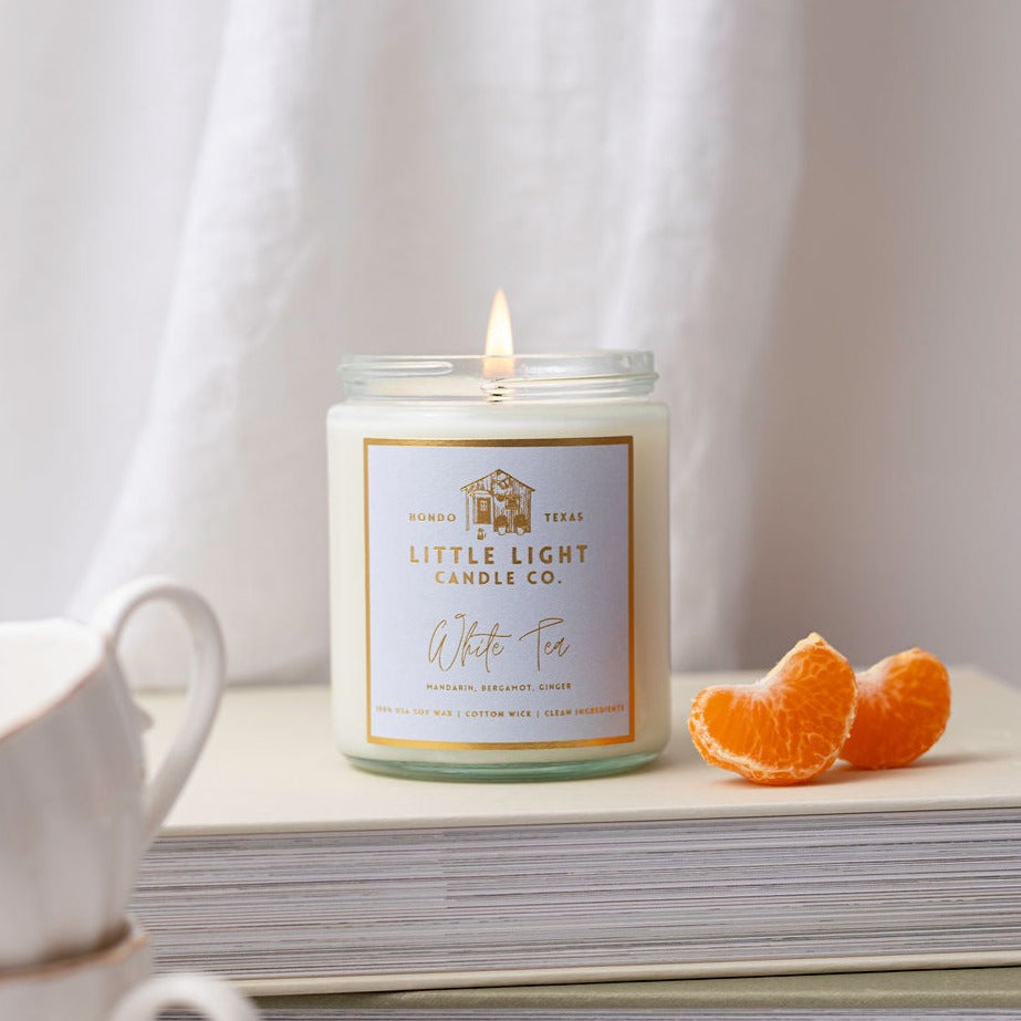 White Tea Jar