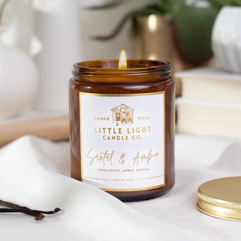 Santal & Amber Jar