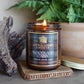 Woodland Cabin Jar