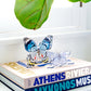 Blue Butterfly Acrylic Art Block