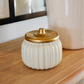 Ceramic Heirloom Pumpkin Candle (Custom Scent!)