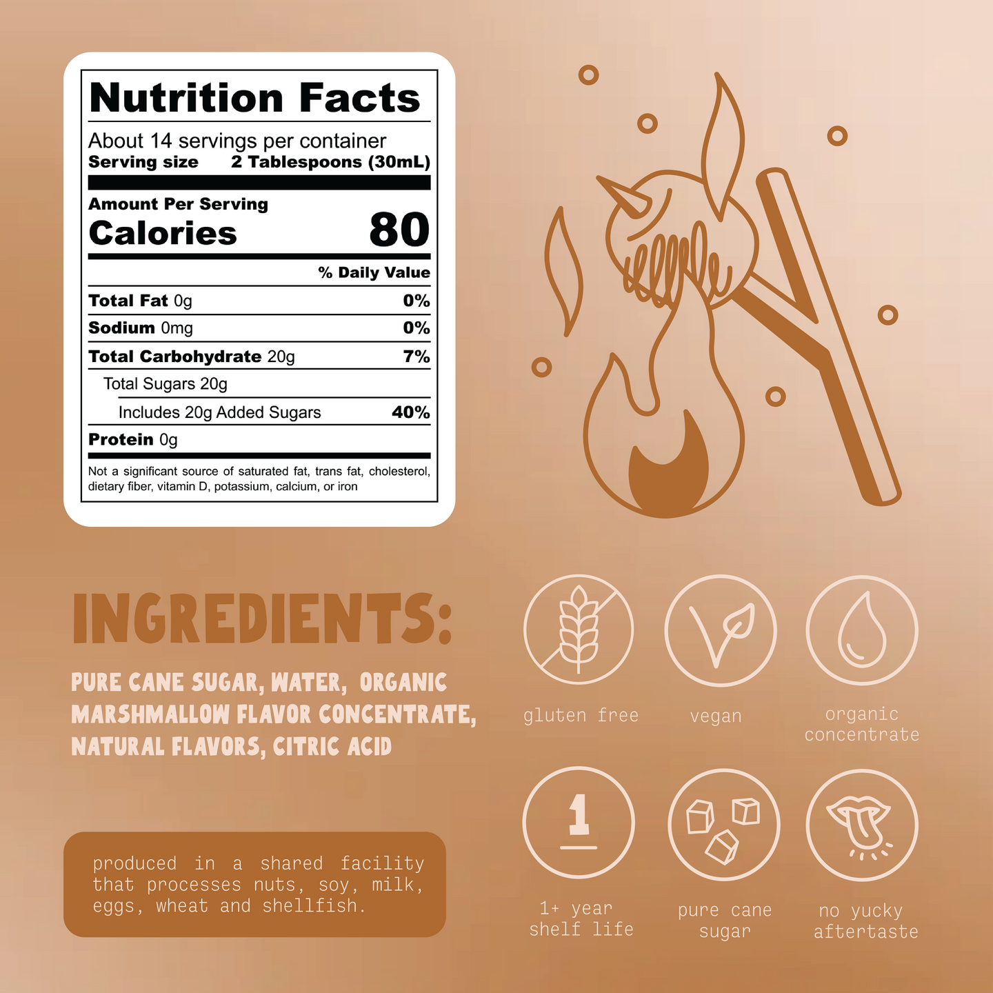 Toasted Marshmallow Syrup