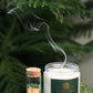 Frosted Evergreen Jar