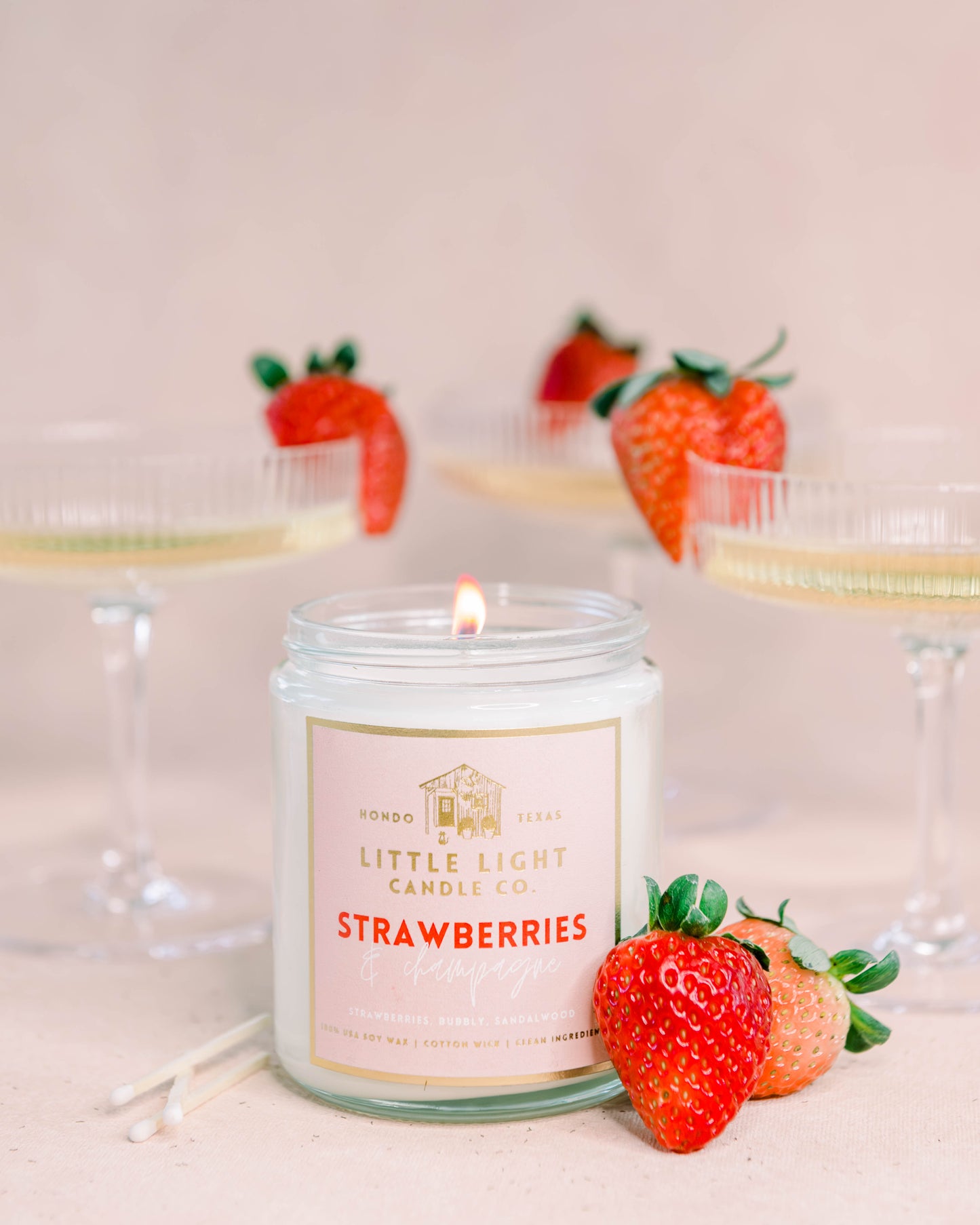 Strawberries & Champagne Jar
